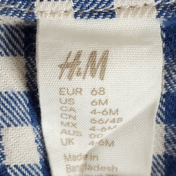 H&M/Jumping Beans Baby Long Sleeve Sweater/Shirt SZ 6M - Picture 9 of 11